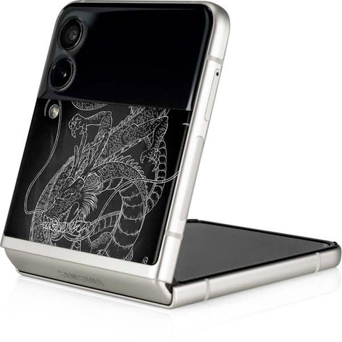 Dragon Ball Z Negative Shenron Galaxy Z Flip4 5G Skin